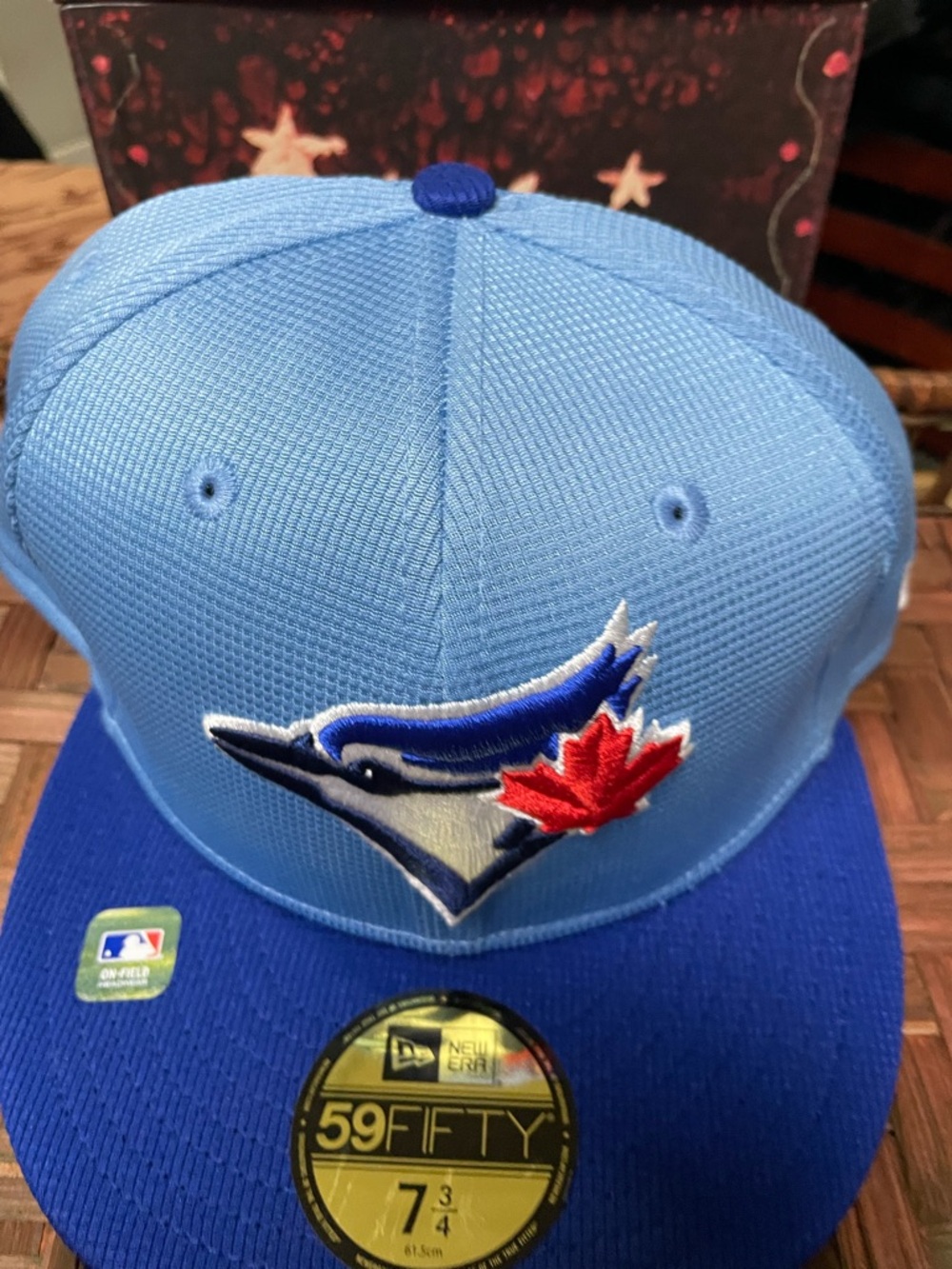 Blue Jays New Era Blue/Light Blue Toronto Blue Jays 59FIFTY Fitted Cap 7 3/4